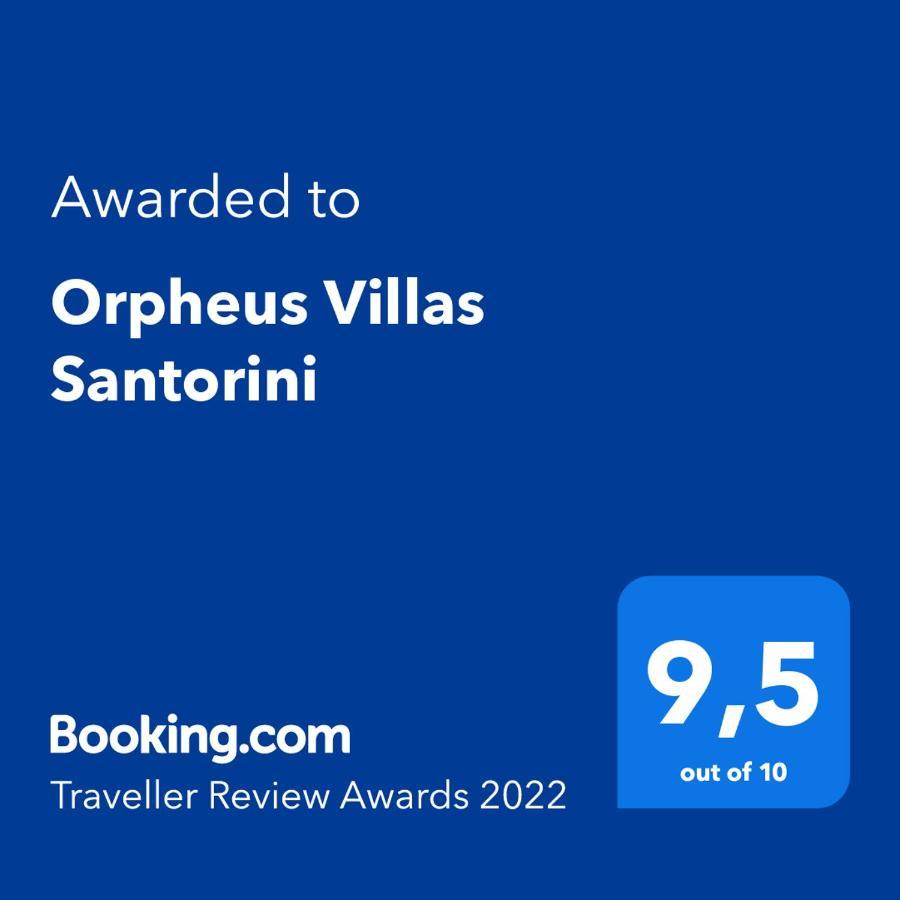 Villa Orpheus Santorini Megalochori  Exterior foto